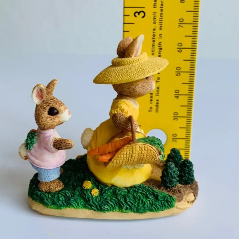 1993 Hallmark Tender Touches Rabbits